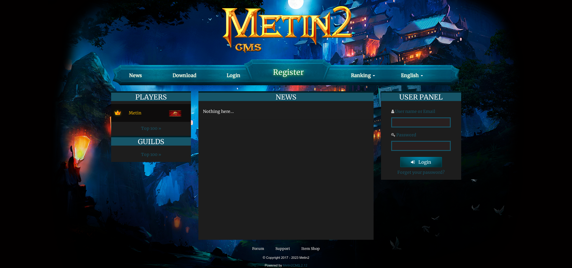 Homepage Model 5